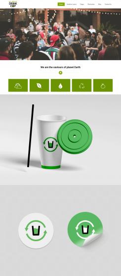 Logo design # 1155644 for No waste  Drink Cup contest