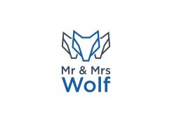 Logo design # 1260108 for create a logo for Mr   Mrs Wolf contest