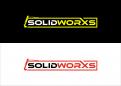 Logo design # 1251396 for Logo for SolidWorxs  brand of masts for excavators and bulldozers  contest