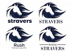Logo # 1108985 voor Bedrijfsnaam en logo voor startend bedrijf in de paardensport wedstrijd