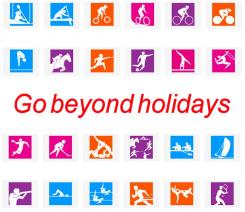 Logo # 598552 voor Logo voor sport & lifestyle organisatie / Go Beyond Holidays wedstrijd