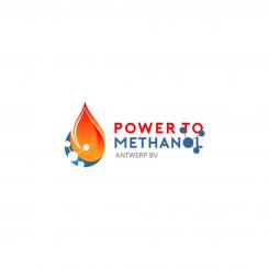 Logo design # 1088906 for Company logo for consortium of 7 players who will be building a  Power to methanol  demonstration plant for their legal entity  Power to Methanol Antwerp BV  contest