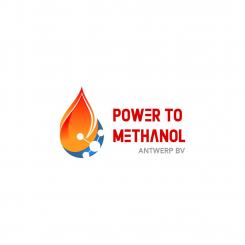 Logo design # 1088715 for Company logo for consortium of 7 players who will be building a  Power to methanol  demonstration plant for their legal entity  Power to Methanol Antwerp BV  contest