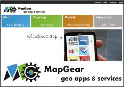 Logo # 58192 voor Logo voor MapGear, startend bedrijf in geo-informatie wedstrijd