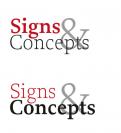 Logo # 114306 voor  Nieuw Logo voor :     Signs&Concepts wedstrijd