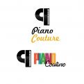 Logo # 155526 voor Piano Couture Logo + header + geschikt font en kleuropmaak / background voor homepage. wedstrijd