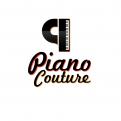 Logo # 155537 voor Piano Couture Logo + header + geschikt font en kleuropmaak / background voor homepage. wedstrijd