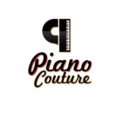 Logo design # 155537 for Piano Couture Logo + header + suitable font en color-lay-out / background for homepage. contest