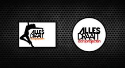 Logo design # 776482 for Design a fresh, happy and cool logo for a dance company with different dance projects for young and old. Alles draait dansprojecten contest
