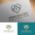 Logo design # 1168413 for Logo for  Immobilier Solidaire    The real estate agency that supports those who need it contest