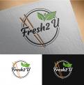Logo design # 1203932 for Logo voor berzorgrestaurant Fresh2U contest