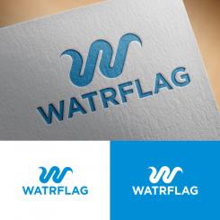 Logo design # 1204855 for logo for water sports equipment brand  Watrflag contest