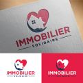 Logo design # 1168443 for Logo for  Immobilier Solidaire    The real estate agency that supports those who need it contest