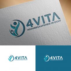Logo # 1212713 voor 4Vita begeleidt hoogbegaafde kinderen  hun ouders en scholen wedstrijd