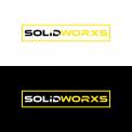 Logo design # 1251342 for Logo for SolidWorxs  brand of masts for excavators and bulldozers  contest