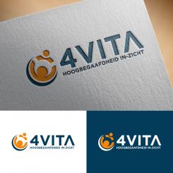 Logo # 1213025 voor 4Vita begeleidt hoogbegaafde kinderen  hun ouders en scholen wedstrijd