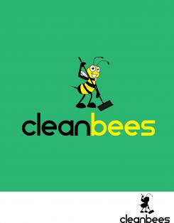 Logo # 99699 voor Logo voor nieuw schoonmaakbedrijf Cleanbees wedstrijd