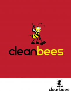 Logo # 99700 voor Logo voor nieuw schoonmaakbedrijf Cleanbees wedstrijd