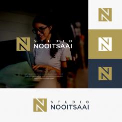 Logo # 1075868 voor Studio Nooitsaai   logo voor een creatieve studio   Fris  eigenzinnig  modern wedstrijd