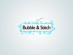 Logo design # 172320 for LOGO FOR A NEW AND TRENDY CHAIN OF DRY CLEAN AND LAUNDRY SHOPS - BUBBEL & STITCH contest