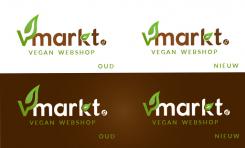 Logo design # 688416 for Logo for vegan webshop: Vmarkt contest