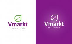 Logo design # 683330 for Logo for vegan webshop: Vmarkt contest