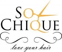 Logo design # 400309 for So Chique hairdresser contest