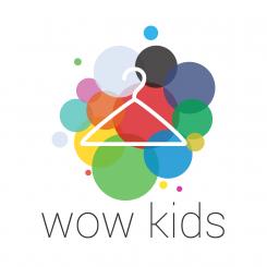 Logo design # 387313 for Design a logo for our new name: WOW kids - a online shop with magical and radiant clothes for happy kids contest