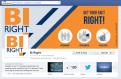 Banner # 328450 voor BI Right! op FB wedstrijd