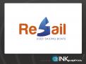 Logo design # 585888 for Logo for RESAIL. A company active in 2e hand sailingboats in Europe. contest