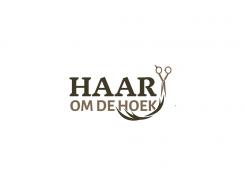 Logo # 526506 voor Ontwerp een logo voor voor mijn Kapperzaak  Haar om de Hoek 