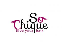 Logo design # 398644 for So Chique hairdresser contest