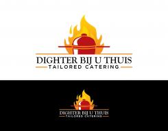 Logo design # 1226940 for Design a cool and contemporary logo for a caterer specialized in BBQ 