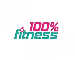 Logo # 399283 voor 100% fitness wedstrijd