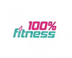Logo # 399284 voor 100% fitness wedstrijd