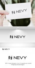 Logo design # 1236049 for Logo for high quality   luxury photo camera tripods brand Nevy contest