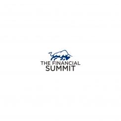 Logo design # 1062751 for The Financial Summit   logo with Summit and Bull contest