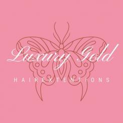 Logo design # 1031471 for Logo for hairextensions brand Luxury Gold contest