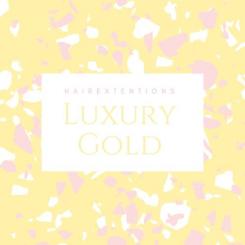 Logo # 1031473 voor Logo voor hairextensions merk Luxury Gold wedstrijd