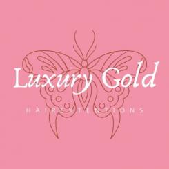 Logo design # 1031468 for Logo for hairextensions brand Luxury Gold contest