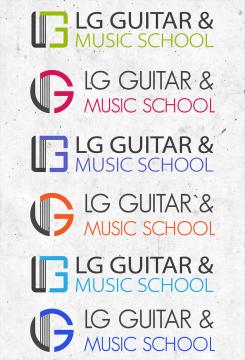 Logo design # 471910 for LG Guitar & Music School  contest