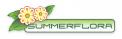 Logo # 224625 voor Ontwerp een catchy logo voor een bloemenimporteur!  naam: SUMMERFLORA wedstrijd