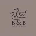 Logo design # 1142191 for Design a romantic  grafic logo for B B La Vie en Roos contest