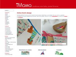 Logo # 20572 voor Logo iMama.nl (webshop met musthaves voor baby, peuter en mama) wedstrijd