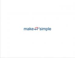 Logo design # 637748 for makeitsimple - it services company contest