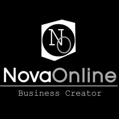 Logo # 983975 voor Logo for Nova Online   Slogan  We create new business wedstrijd