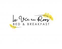 Logo design # 1140493 for Design a romantic  grafic logo for B B La Vie en Roos contest