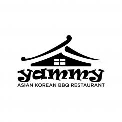 Logo # 1056361 voor ontwerp een horeca logo voor een nieuw te openen asian korean bbq restaurant wedstrijd