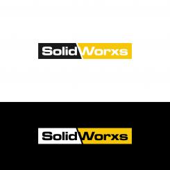 Logo design # 1247274 for Logo for SolidWorxs  brand of masts for excavators and bulldozers  contest
