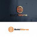 Logo design # 1250294 for Logo for SolidWorxs  brand of masts for excavators and bulldozers  contest